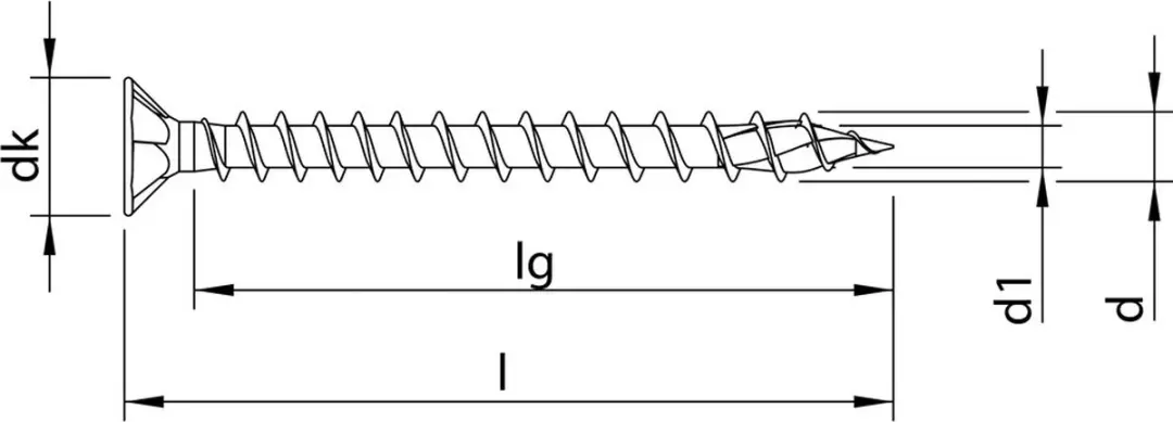 Heco Topix-plus HECO-Drive Platverzonkenkopschroef 5x70 - 200 Stuks - Grijs