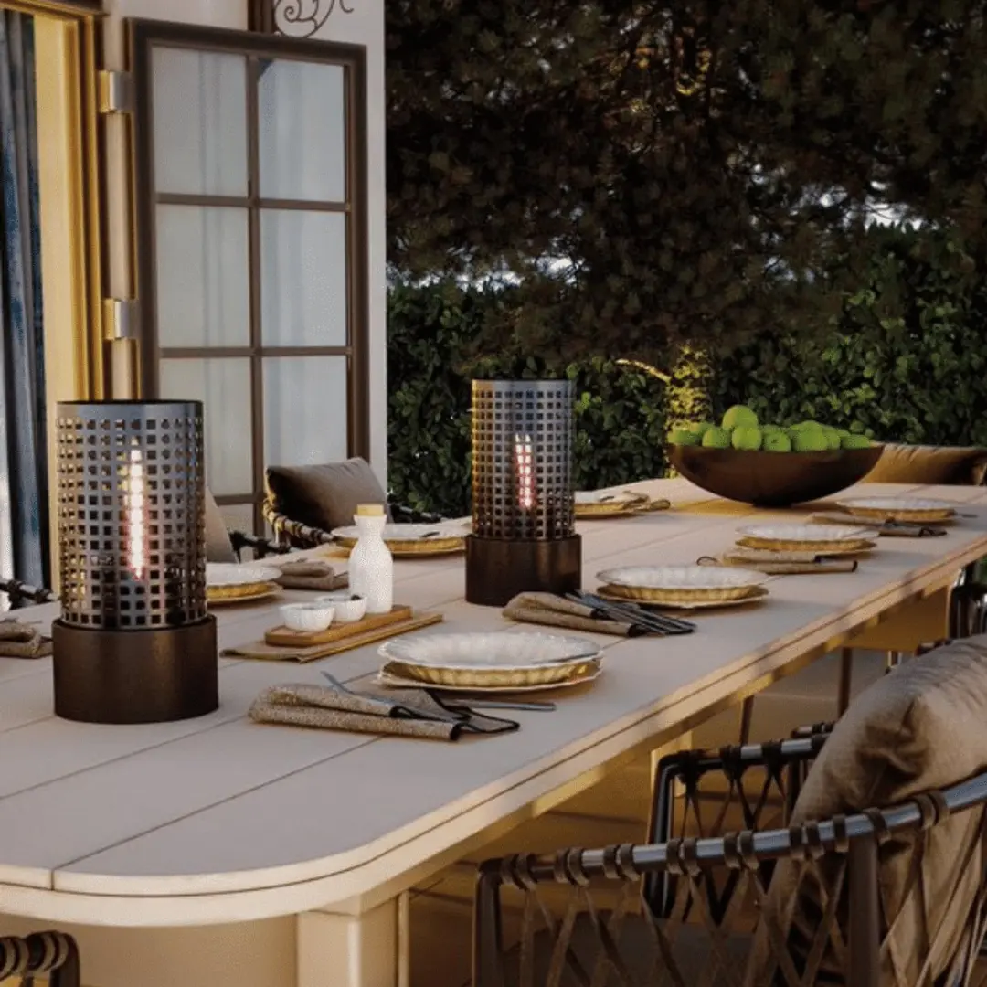 Tenderflame Camps Bay Sfeerhaard - 500W - Zwart