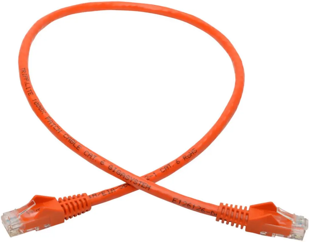 Tripp Lite N201-002-OR Netwerkkabel Cat6 0,61m - Oranje