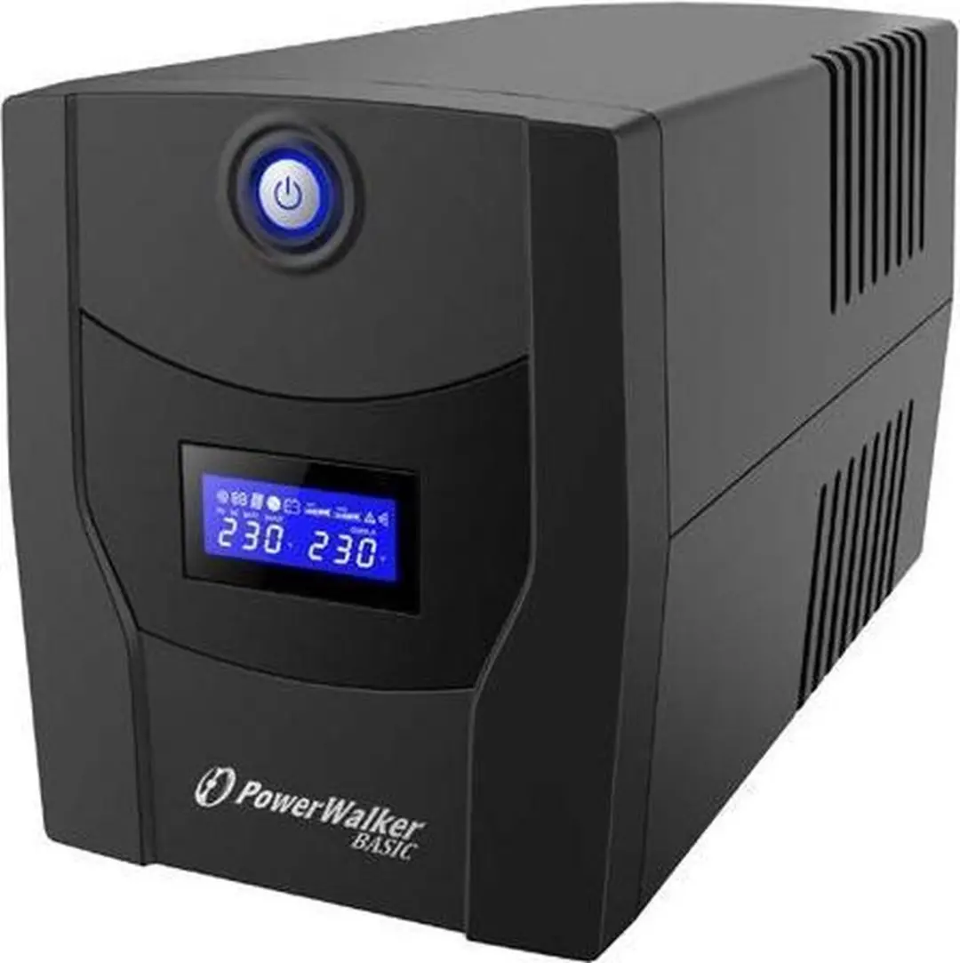 PowerWalker VI 600 STL UPS 360W - 2 Stopcontacten - Zwart - afbeelding 6 van 6