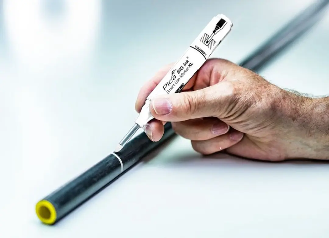 Pica 170/52 Big Ink Markeerstift XL - Wit