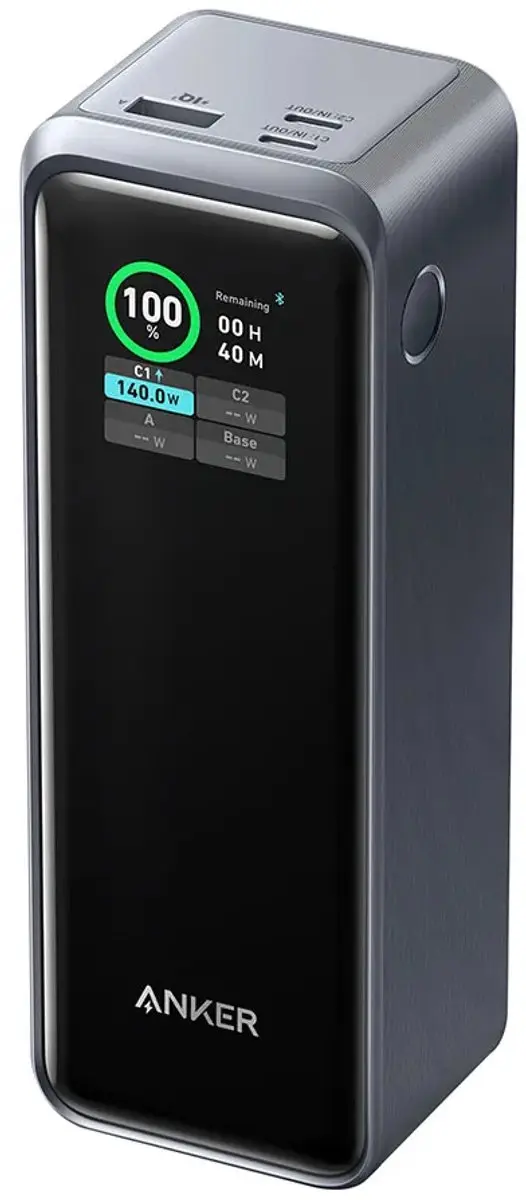 Anker Prime 737 A1340011 Powerbank 27.650mAh - 250W - Zwart