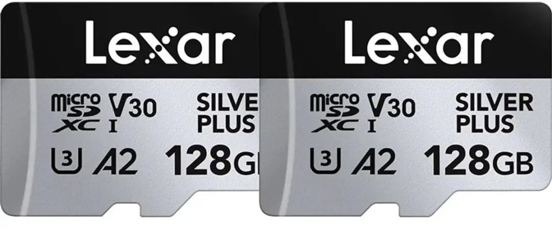 Lexar microSDXC Silver Plus UHS-I LMSSIPL128G-BNANU - 2x128GB - afbeelding 6 van 6