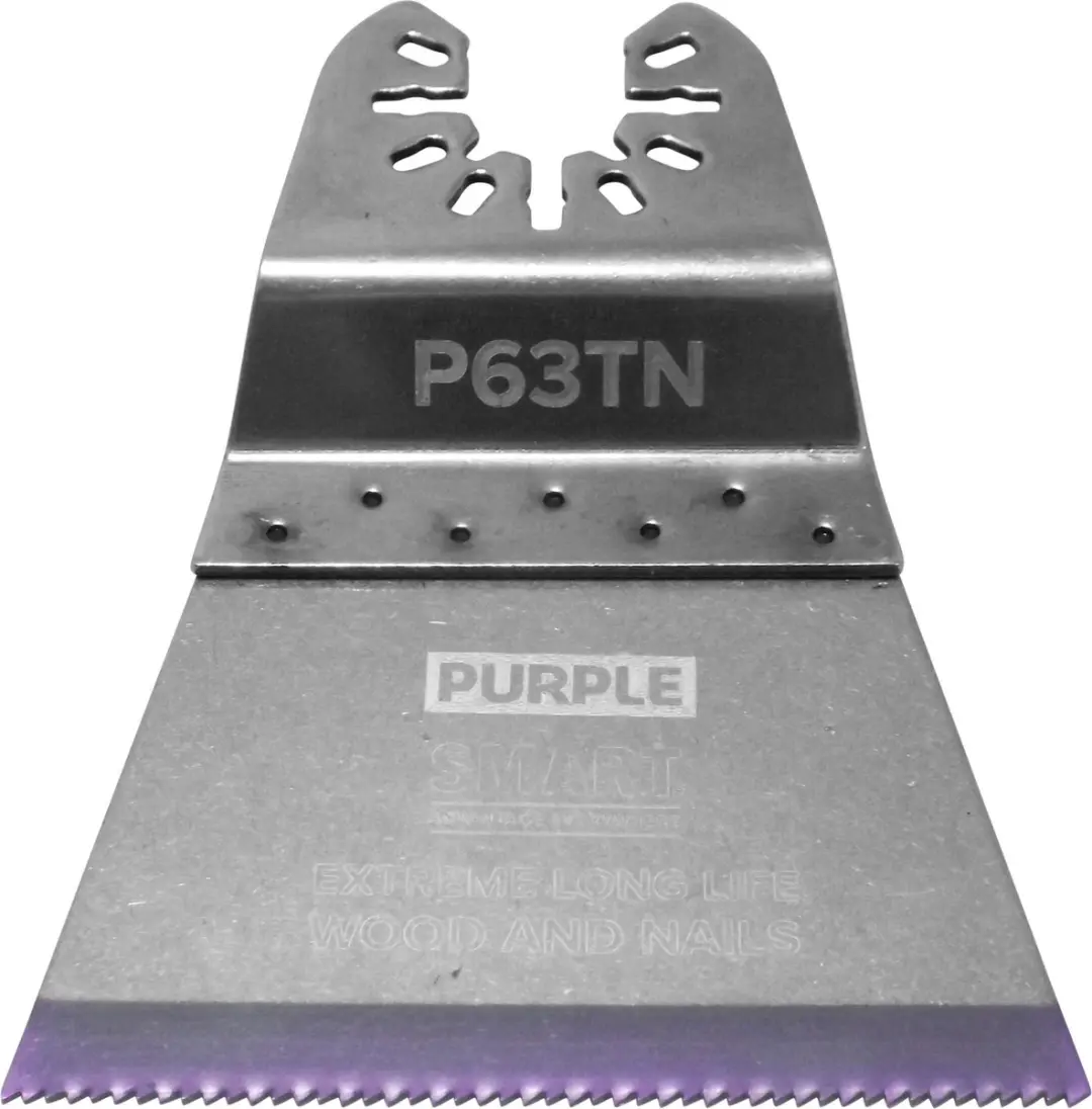 SMART Purple Multitool Zaagblad Bi-metaal 63x42mm - 10 Stuks