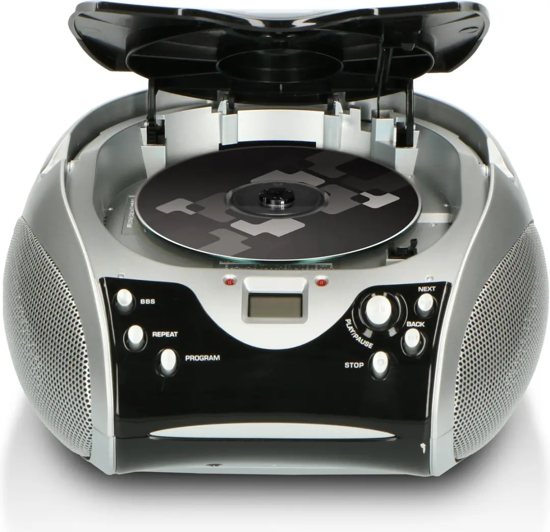 Lenco SCD-24 Draagbare Radio CD-speler - Zwart