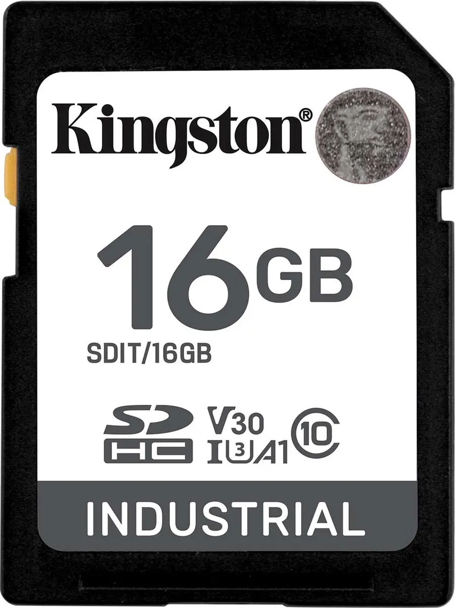 Kingston SDIT/16GB SDHC UHS-I Geheugenkaart 16GB