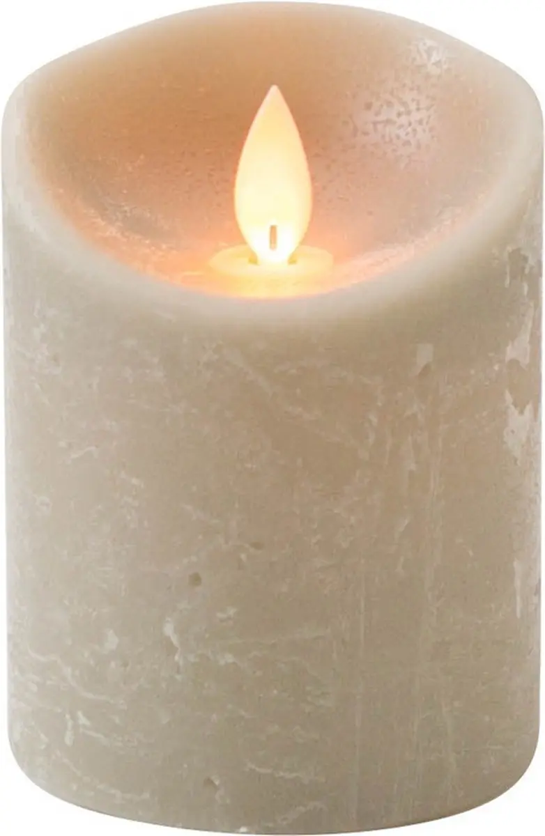 Anna's Collection Stompkaars LED Taupe - H10cm - afbeelding 6 van 6