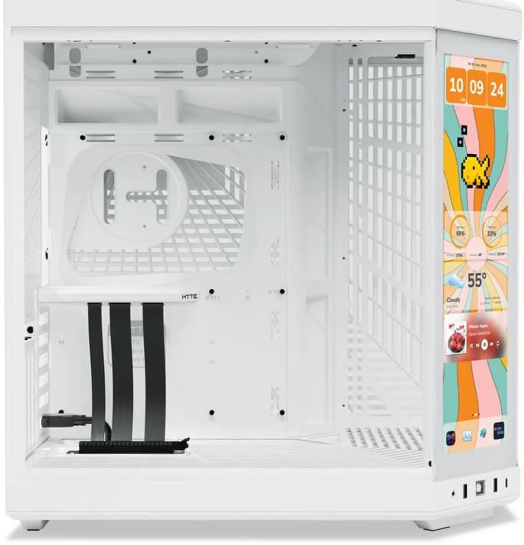HYTE Y70 Touch Infinite Midi Tower - Wit