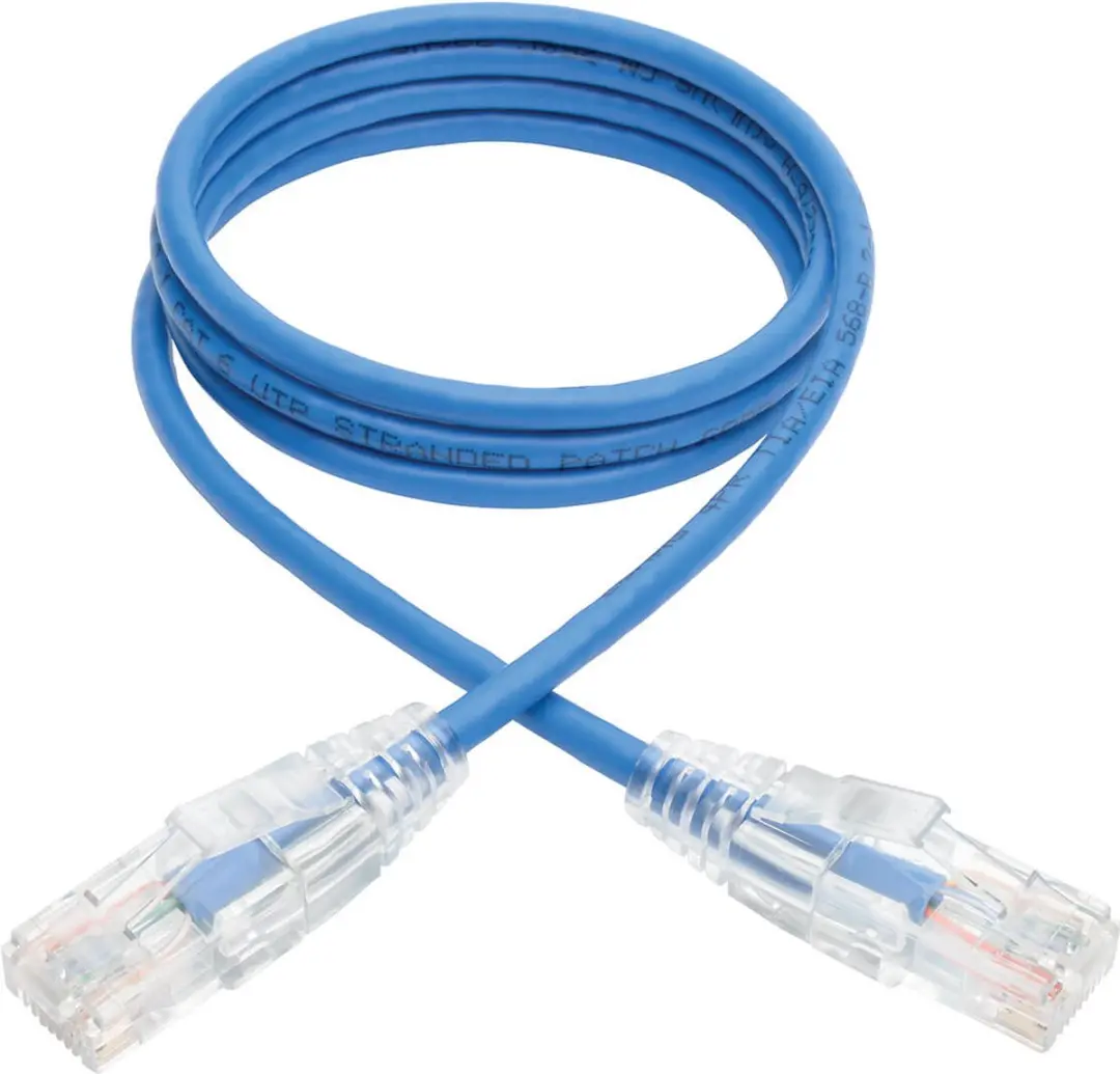 Tripp Lite N201-S03-BL Netwerkkabel Cat6 0,91m - Blauw