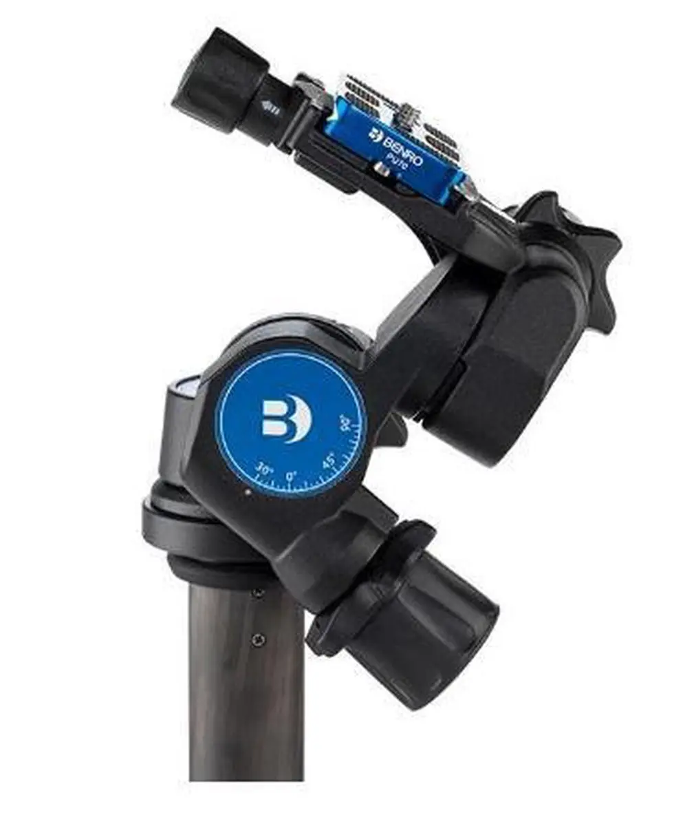 Benro GD3WH Precision Geared Head - 6 kg - Zwart/Blauw