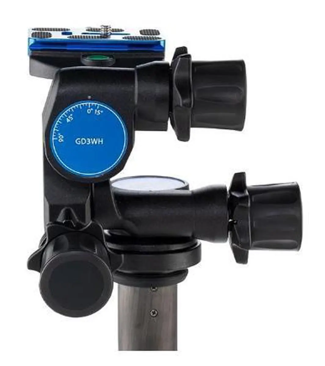 Benro GD3WH Precision Geared Head - 6 kg - Zwart/Blauw
