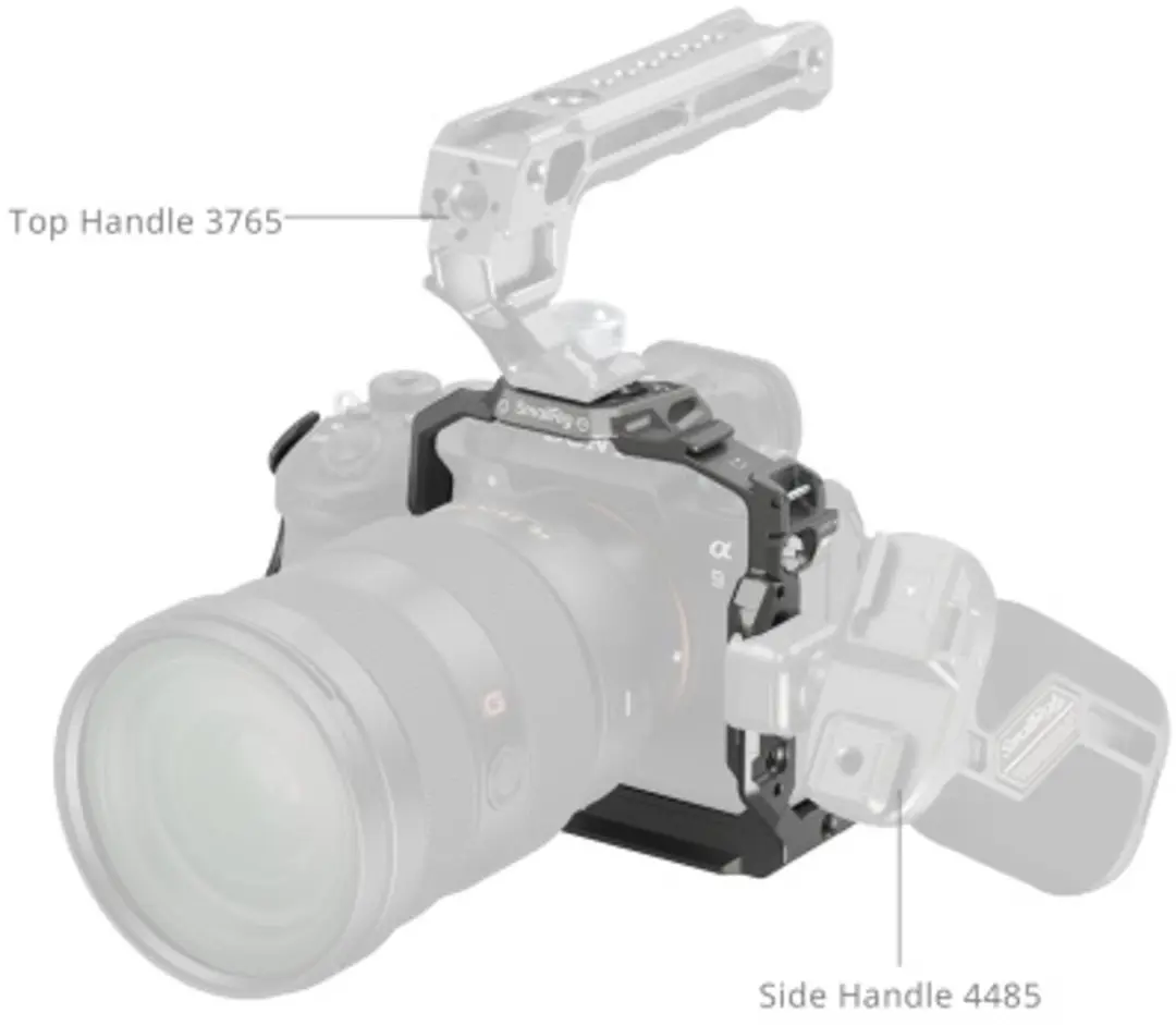 SmallRig 5187 Camera Cage - Grijs