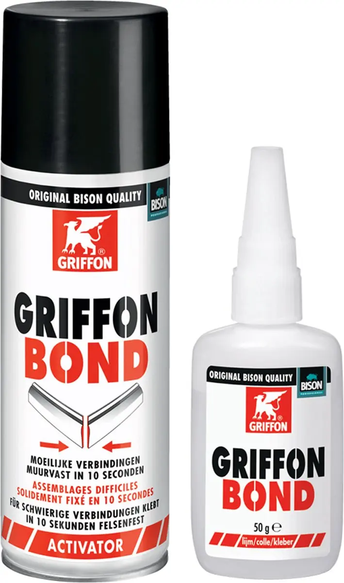 Griffon Bond Snellijm 2 Componenten 50g+200ml - Hout