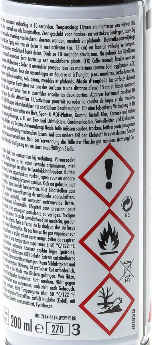 Griffon Bond Snellijm 2 Componenten 50g+200ml - Hout