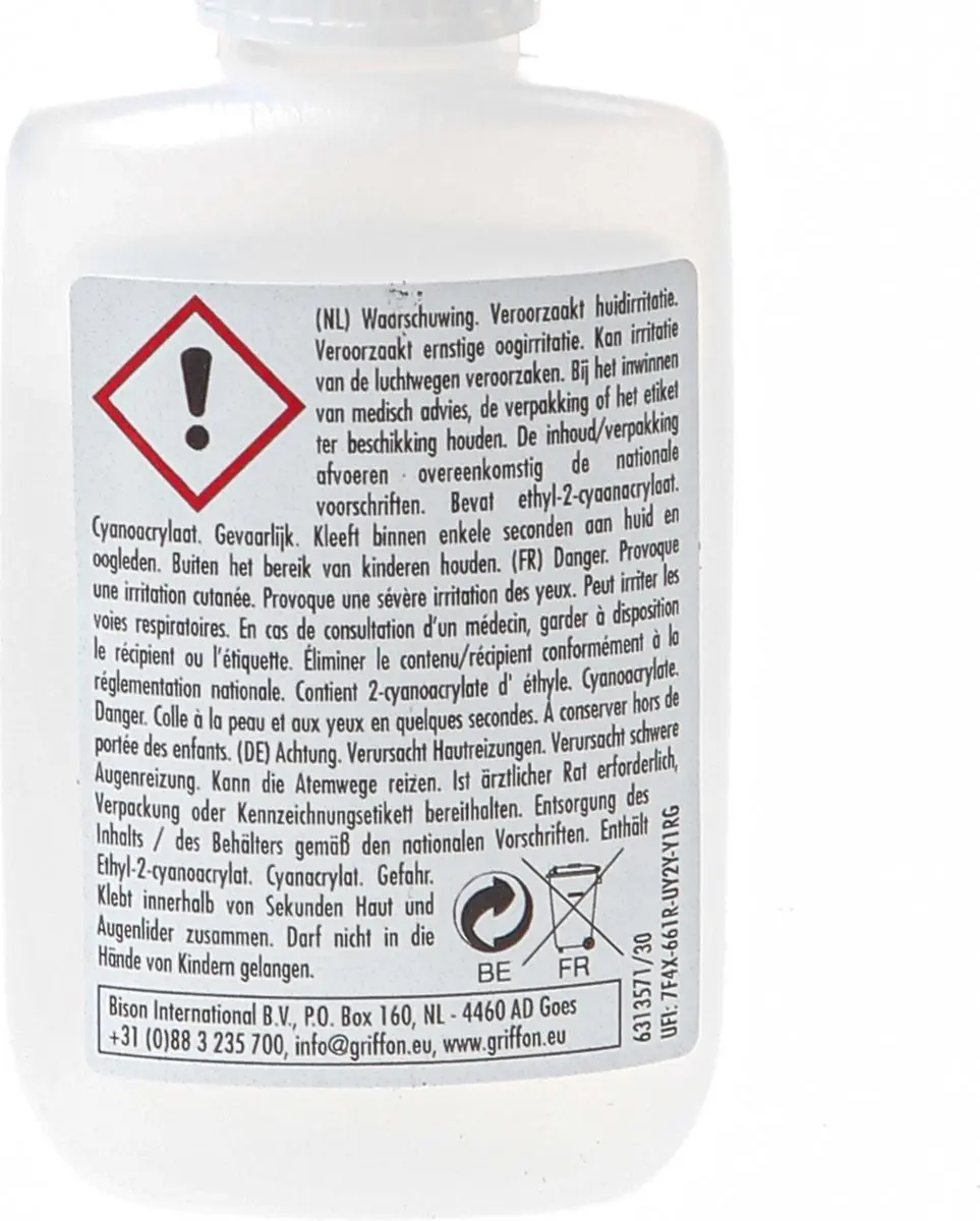 Griffon Bond Snellijm 2 Componenten 50g+200ml - Hout - afbeelding 6 van 6