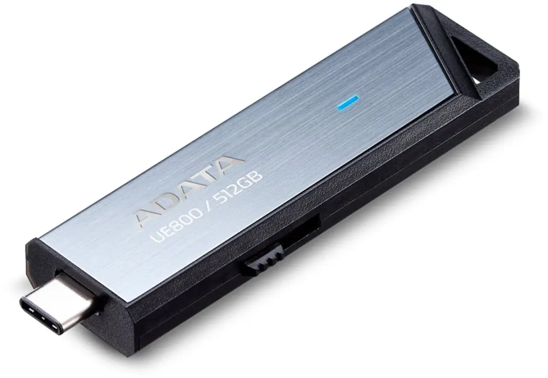 ADATA UE800 512GB USB-Stick - Type-C 3.2 Gen 2 - Zilver