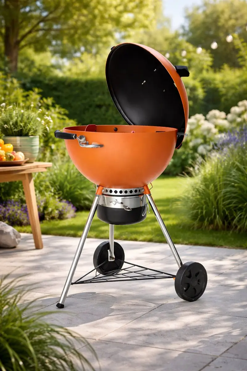 Weber Master-Touch C-5755 Houtskool BBQ - Oranje