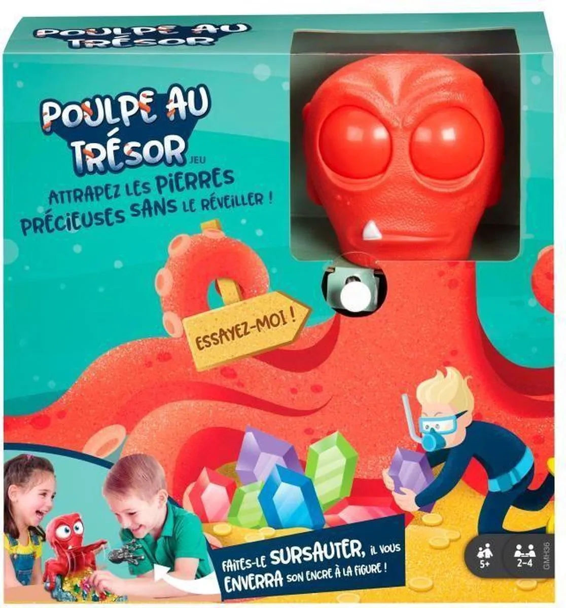 Mattel Games Inky's Treasure Bordspel