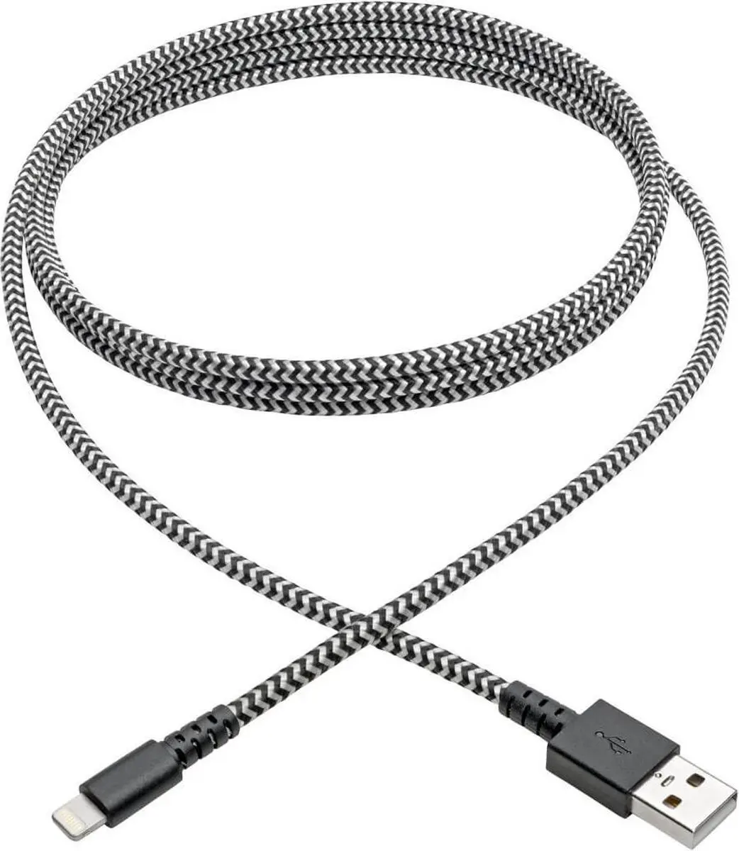 Tripp Lite M100-006-HD USB Sync/Charge Kabel - Lightning - 1.8m - Meerkleurig