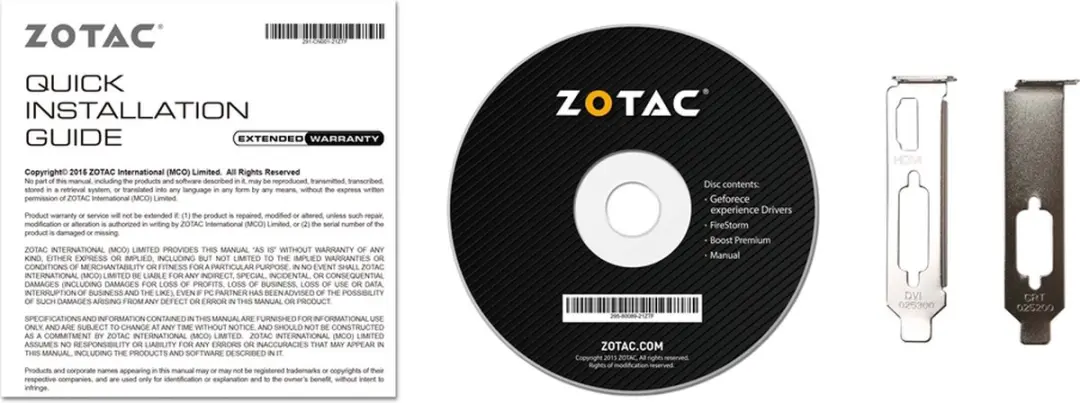 Zotac GeForce GT 710 2GB GDDR3 Videokaart
