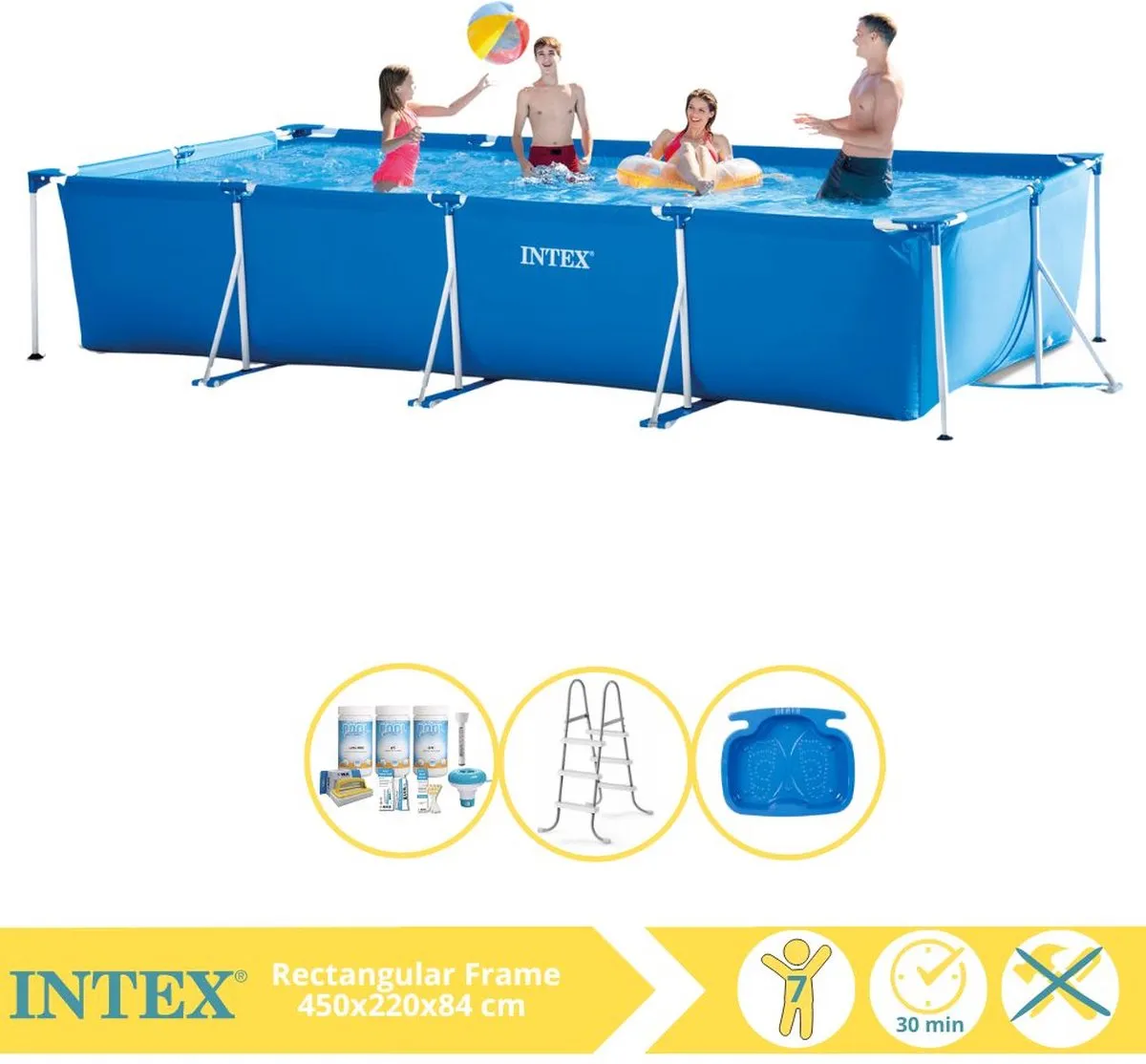 Intex 28273NP Opzetzwembad 450x220x84cm