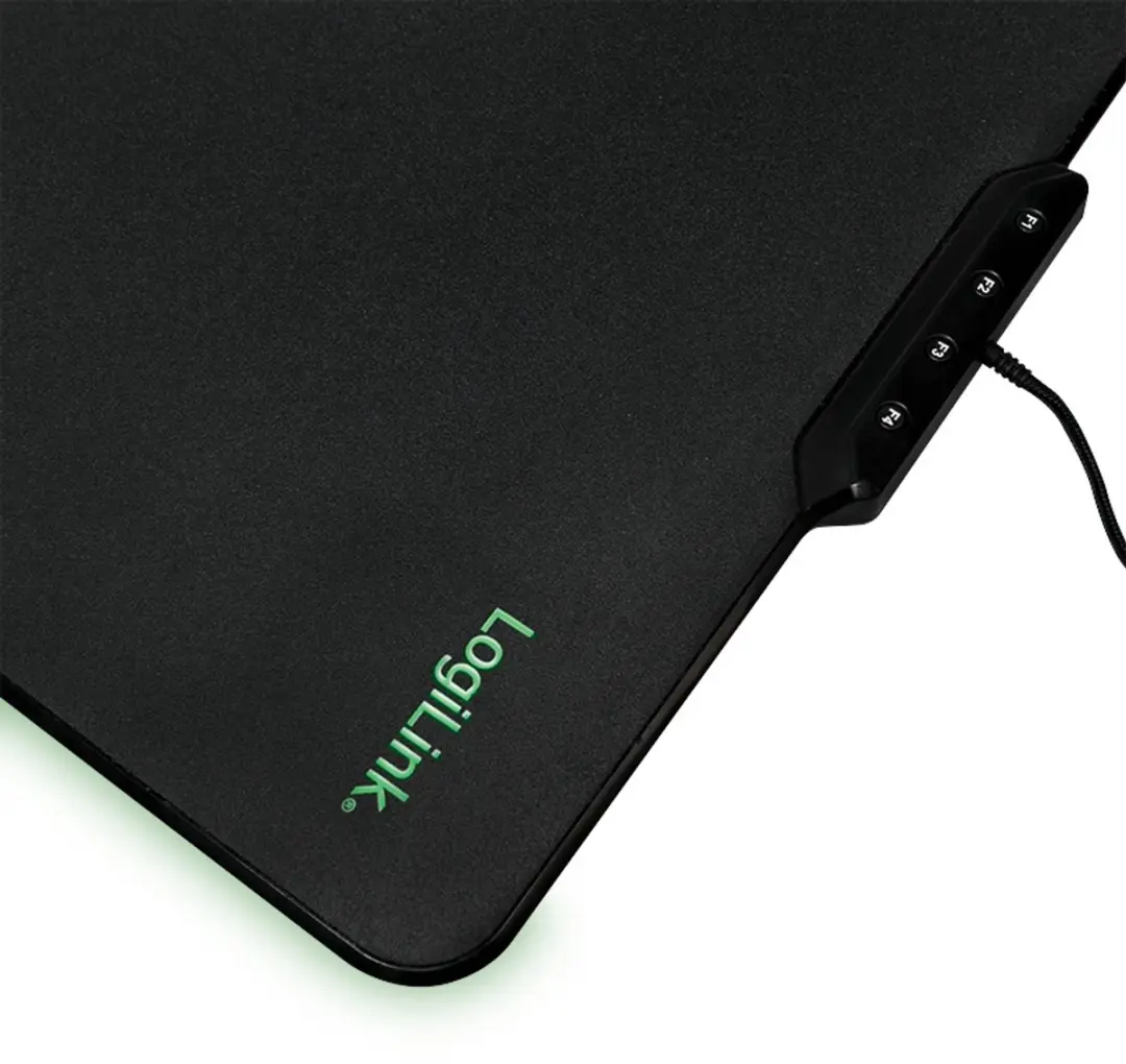 Logilink ID0155 Gaming Muismat - 360x260mm Zwart