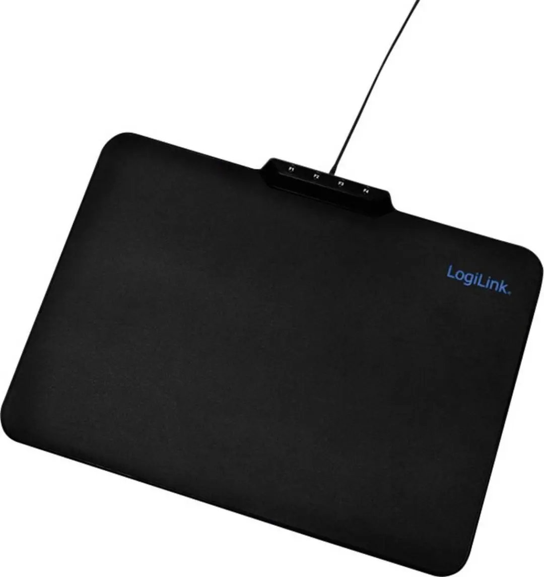 Logilink ID0155 Gaming Muismat - 360x260mm Zwart - afbeelding 6 van 6