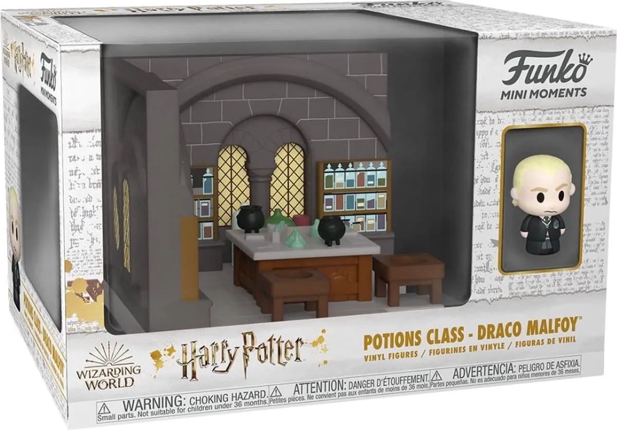 Funko Mini Moments Harry Potter Anniversary Draco Malfoy Potion Class - 57362 - afbeelding 3 van 4