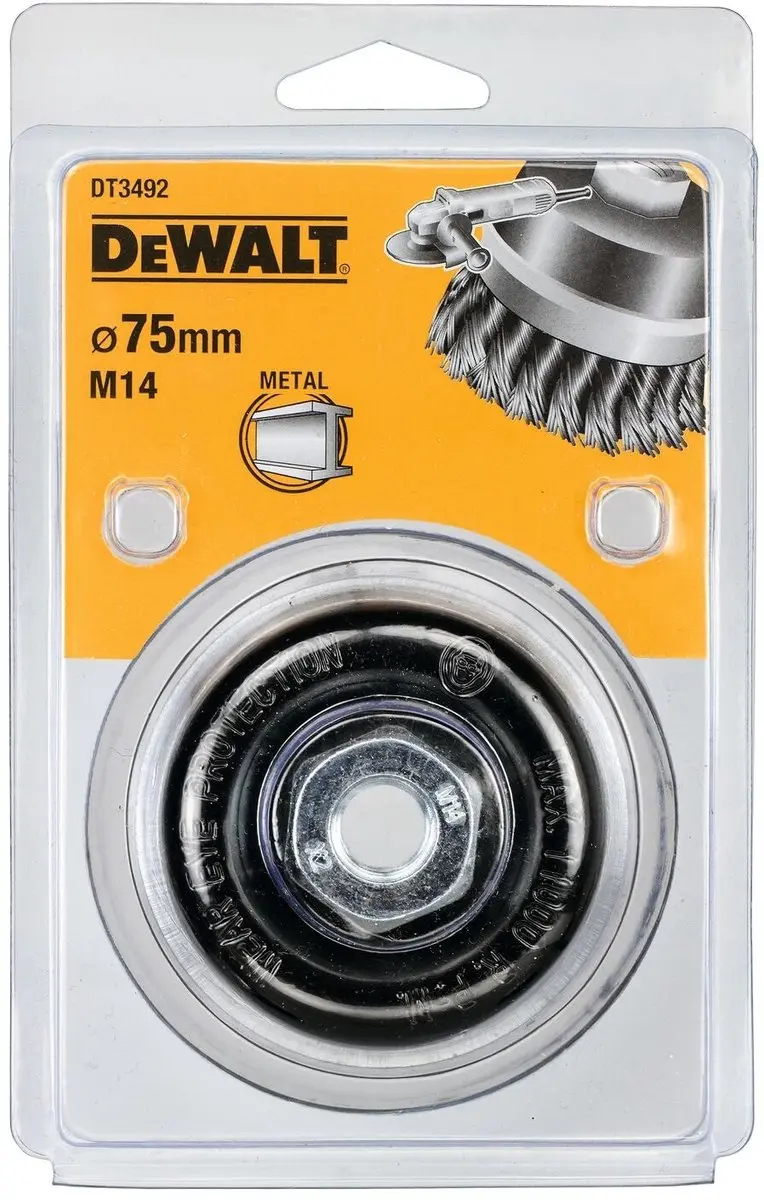 DeWalt DT3492 Komborstel Getordeerd 75x22mm