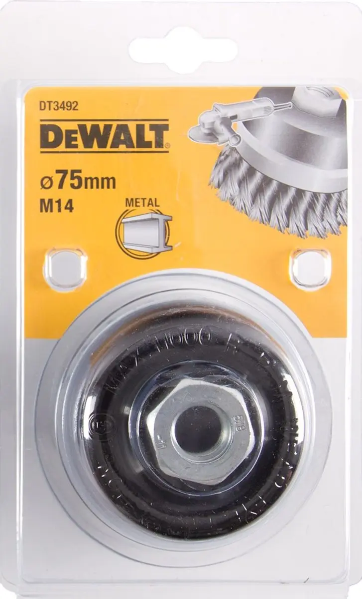 DeWalt DT3492 Komborstel Getordeerd 75x22mm
