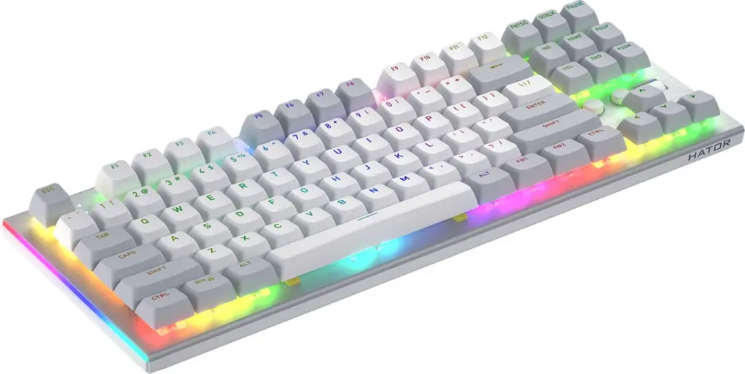 HATOR Gravity TKL HTK561 Toetsenbord - Wit