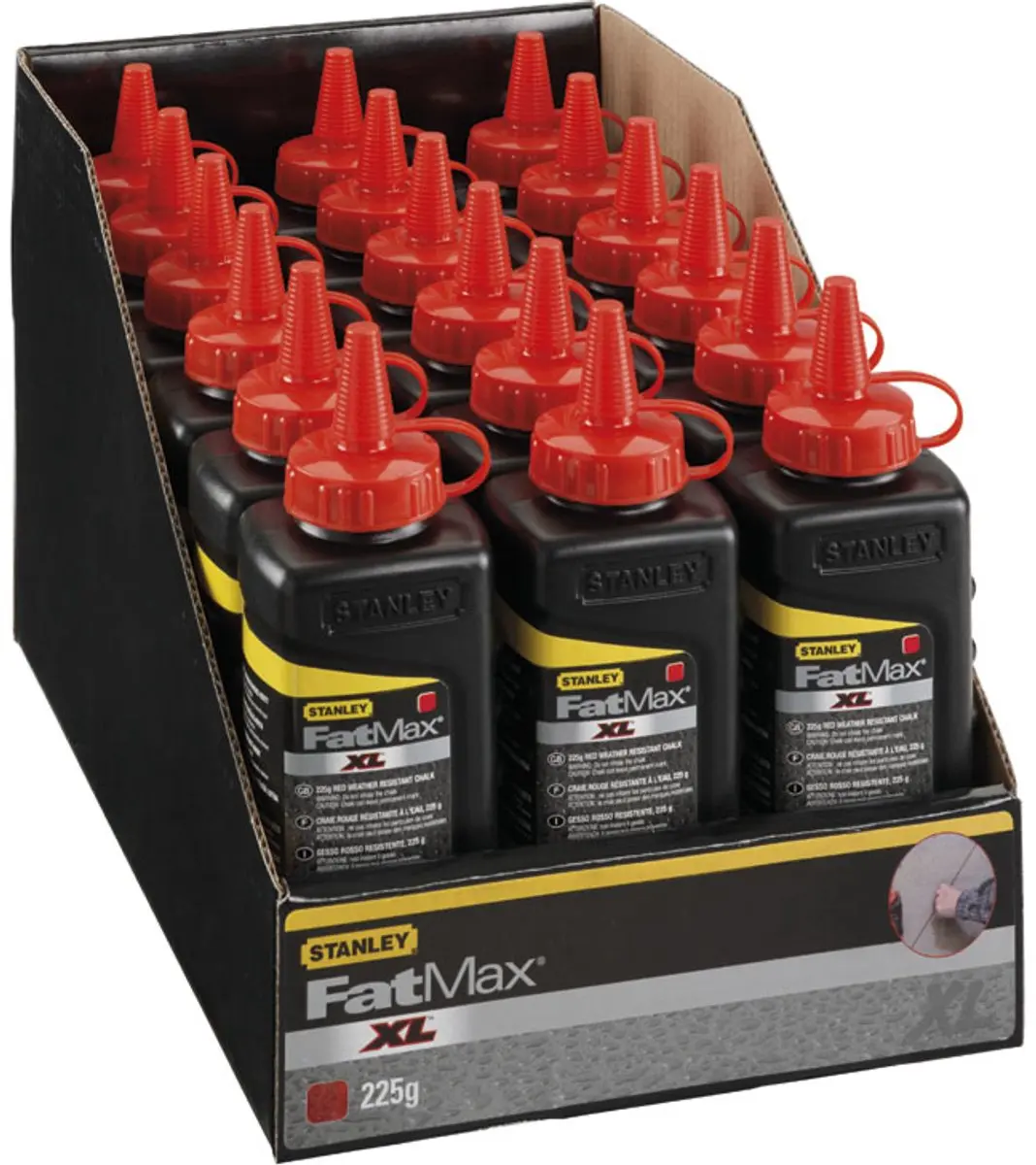 Stanley FatMax Pro Slaglijnpoeder - Zwart