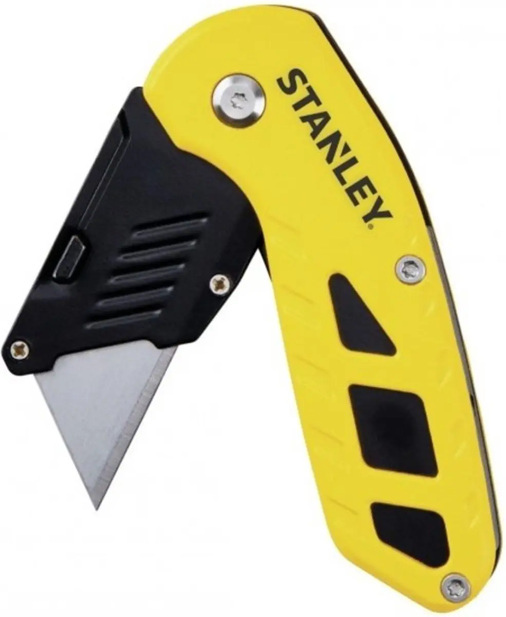 Stanley STHT10424-0 Vouwbaar Vast Mes - Metaalkleurig