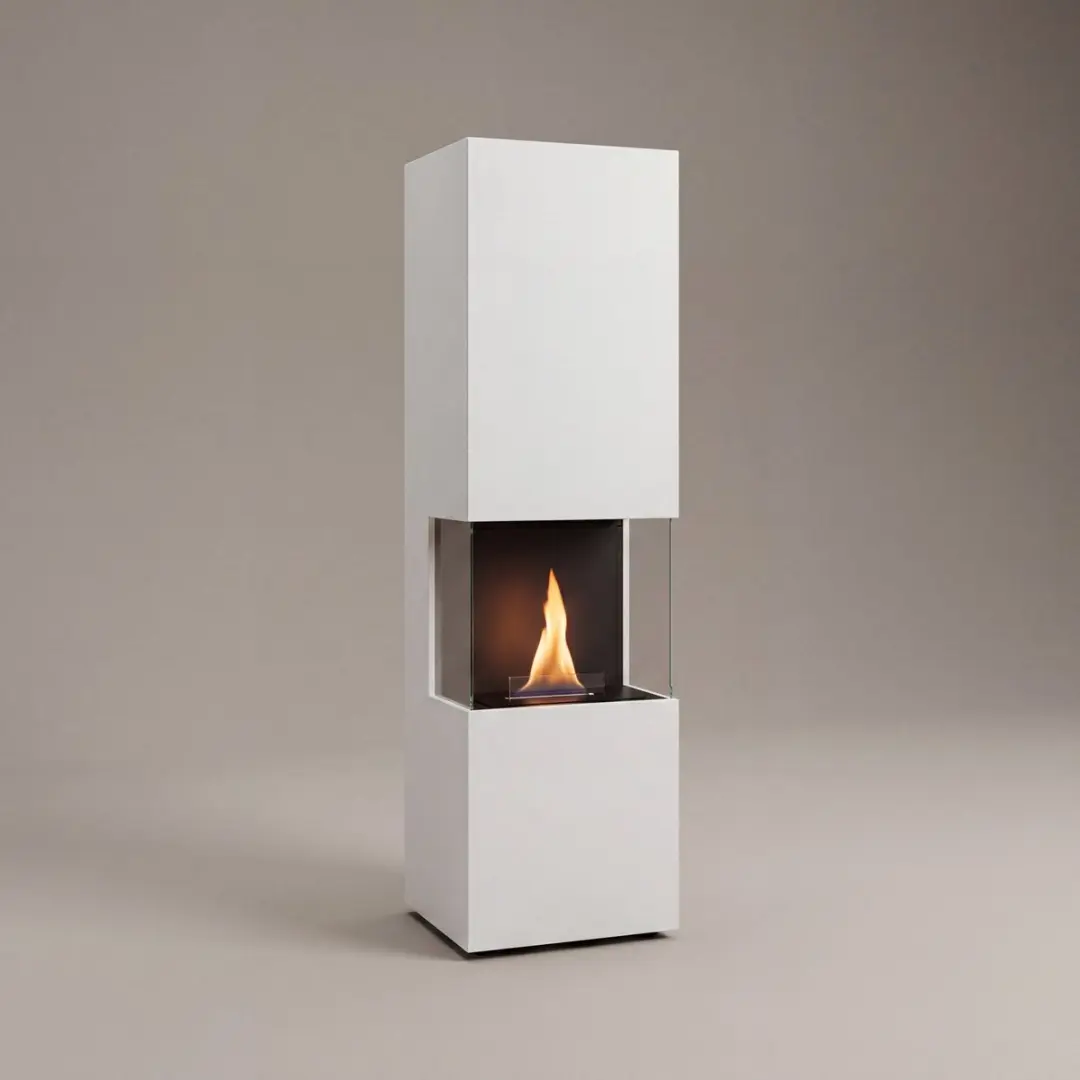 Tenderflame Indie Freestanding Haard 2000W - Zwart - afbeelding 5 van 6