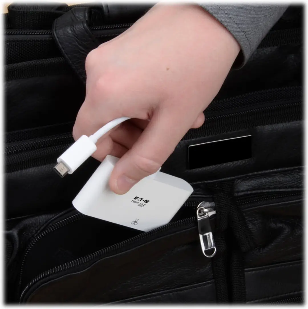 Tripp Lite U444-06N-DU-C USB-C naar DVI-adapter - Wit