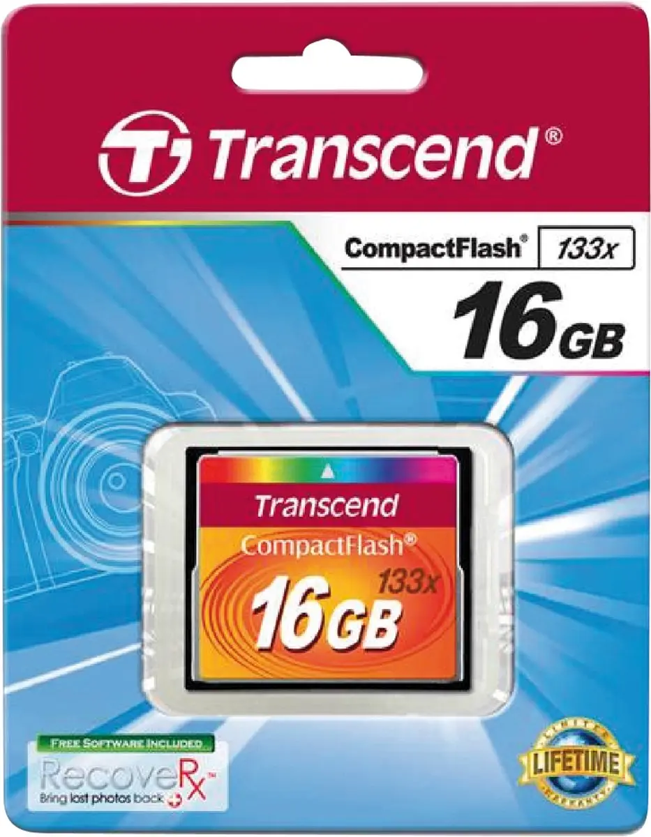 Transcend Compact Flash 16GB TS16GCF133