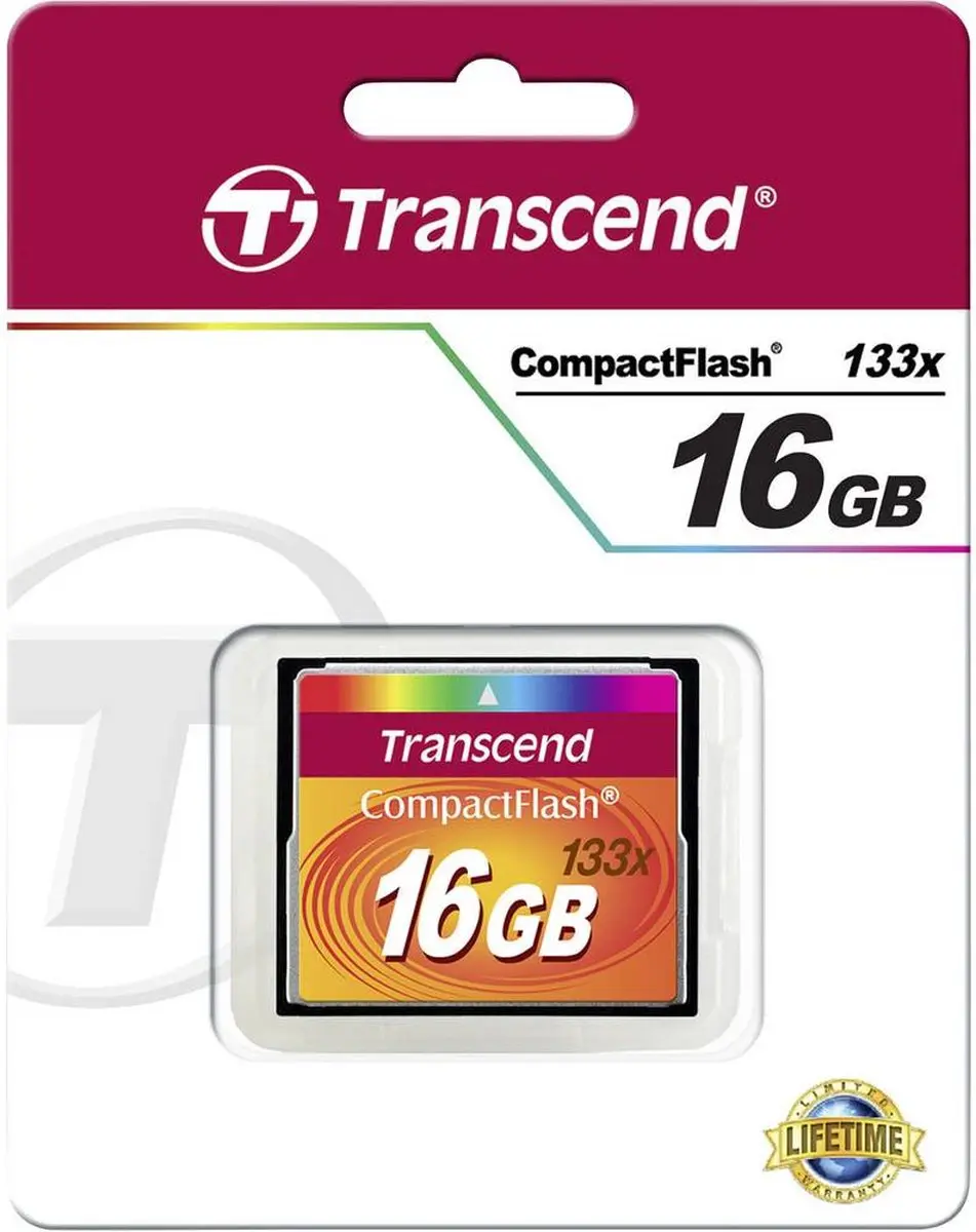 Transcend Compact Flash 16GB TS16GCF133