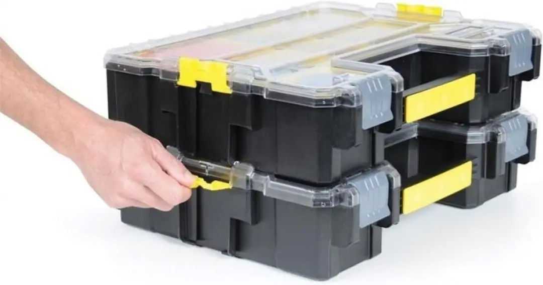 Stanley FatMax FMST1-70740 Organizers Diep - 2 Stuks - Zwart/Geel