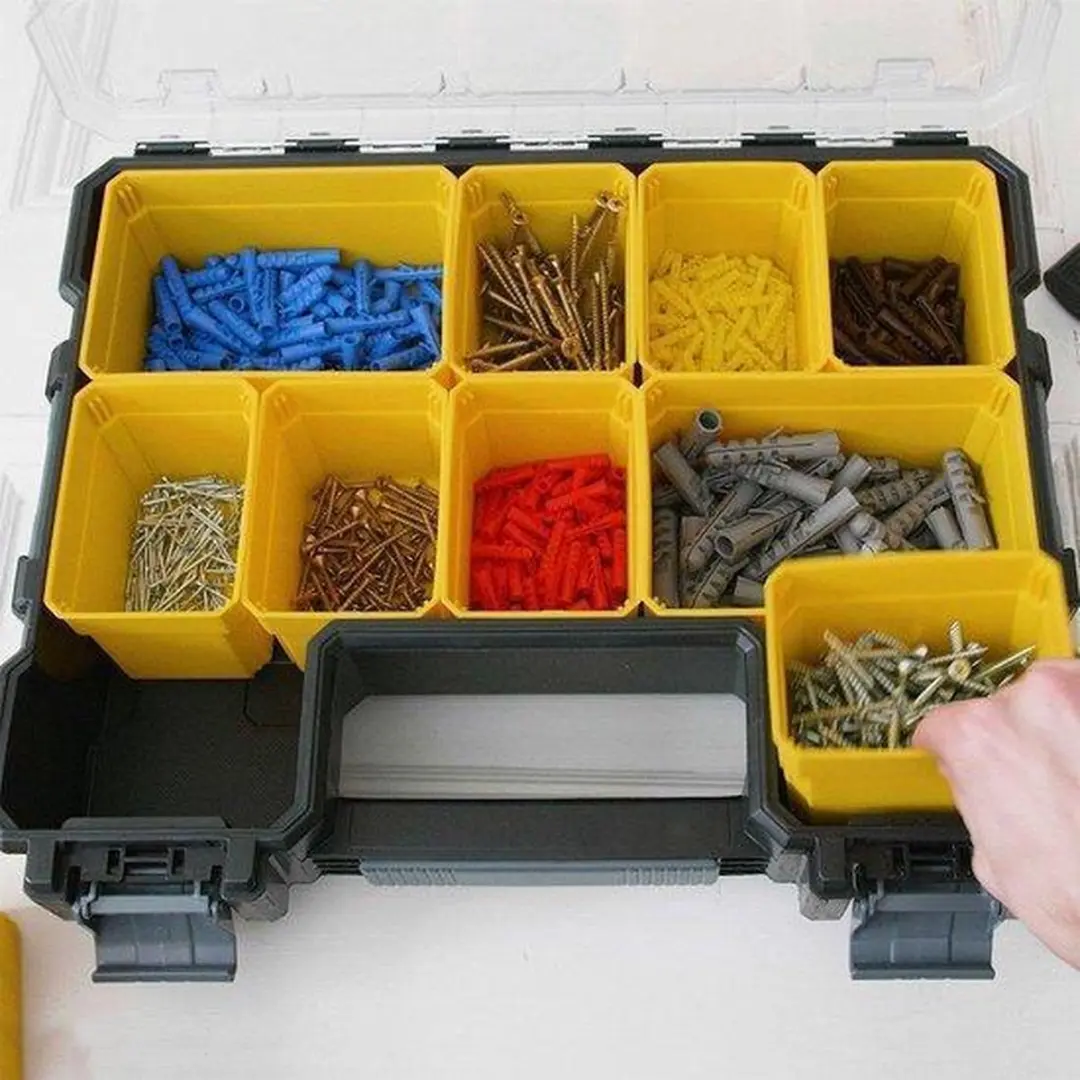 Stanley FatMax FMST1-70740 Organizers Diep - 2 Stuks - Zwart/Geel