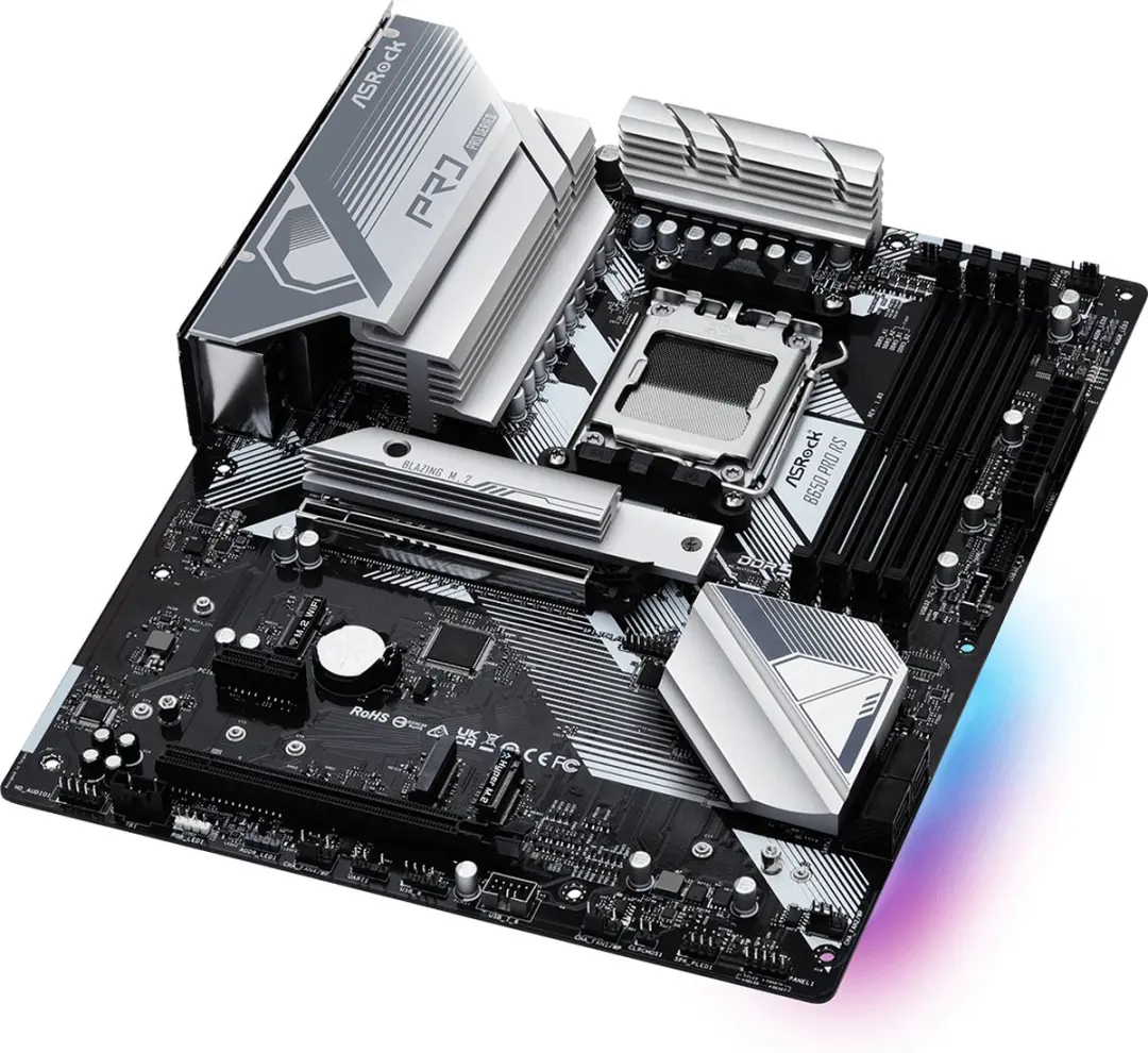 ASRock B650 Pro RS Moederbord - ATX - afbeelding 6 van 6