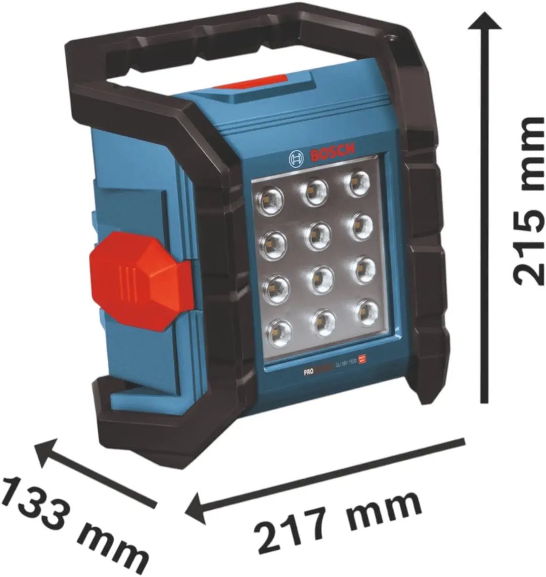 Bosch Professional PRO GLI 18V-1500 Accu Bouwlamp 1500lm - afbeelding 4 van 6