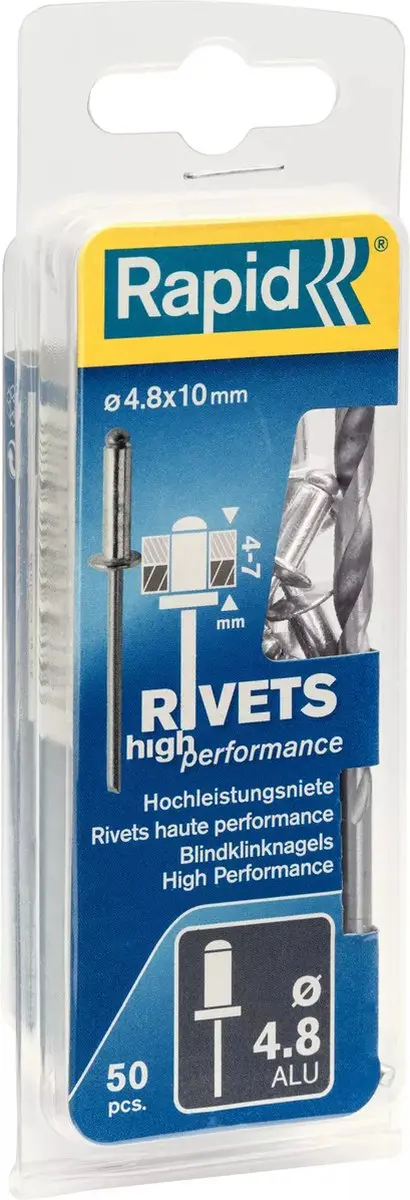 Rapid Klinknagel 5000387 Ø4.8x10mm
