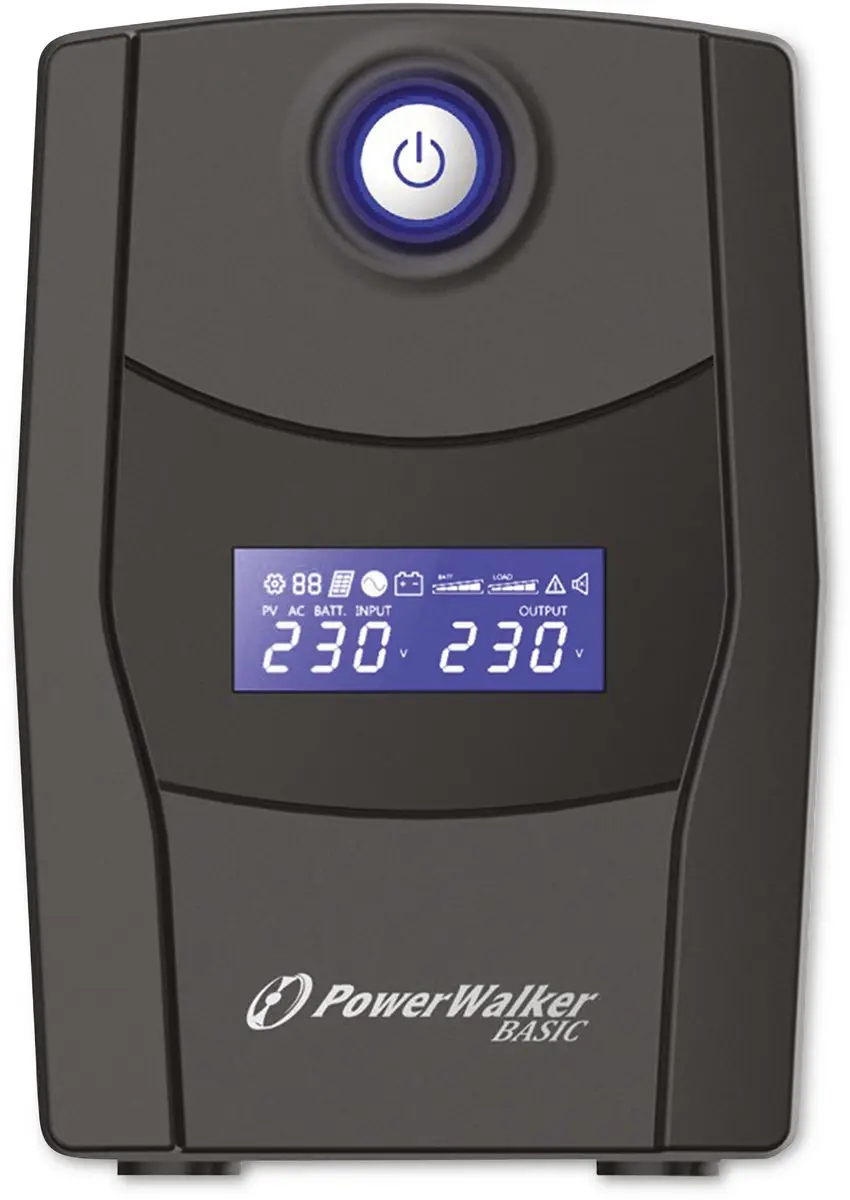 PowerWalker VI 1000 STL UPS 600W - 2 Stopcontacten Zwart