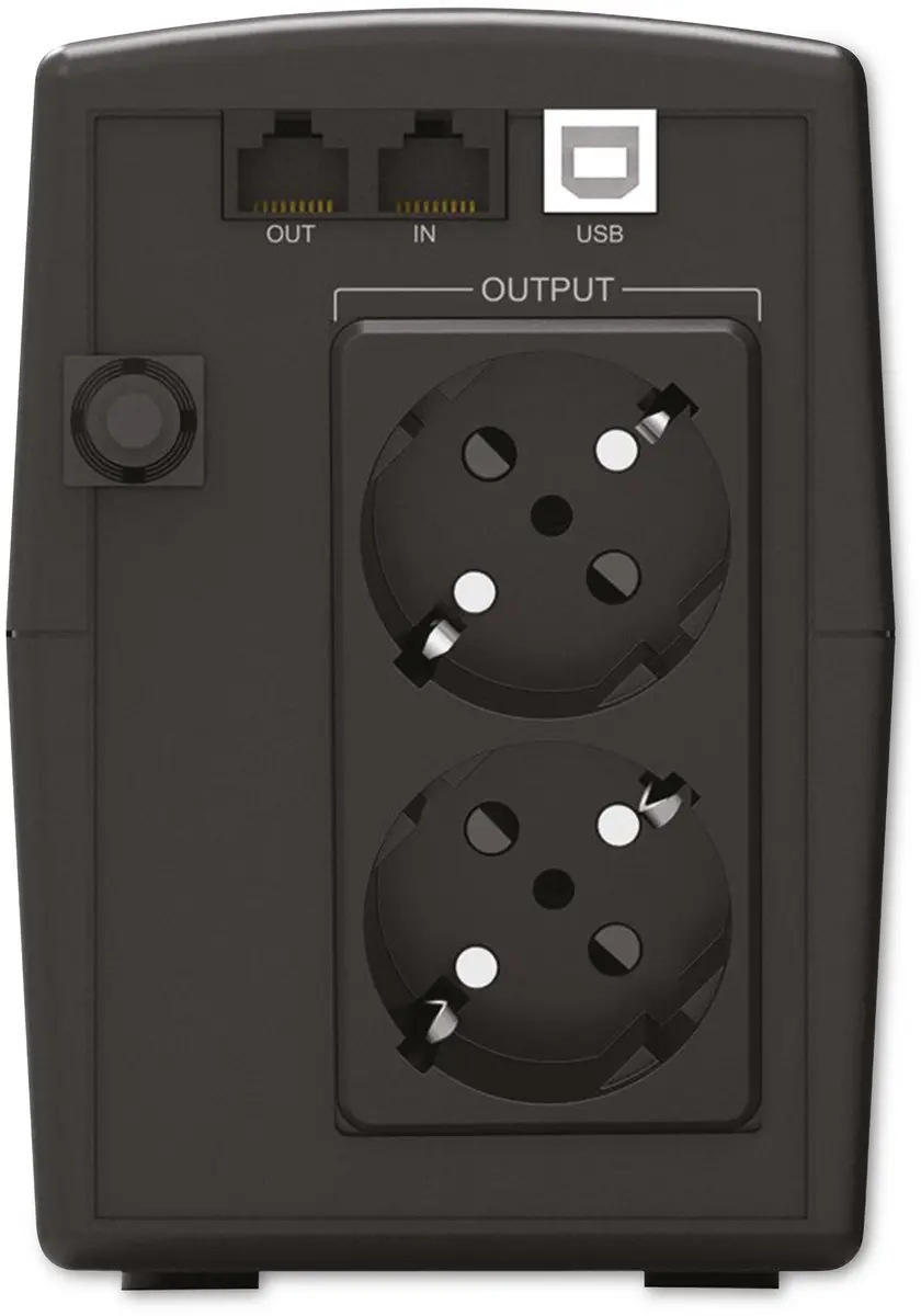 PowerWalker VI 1000 STL UPS 600W - 2 Stopcontacten Zwart