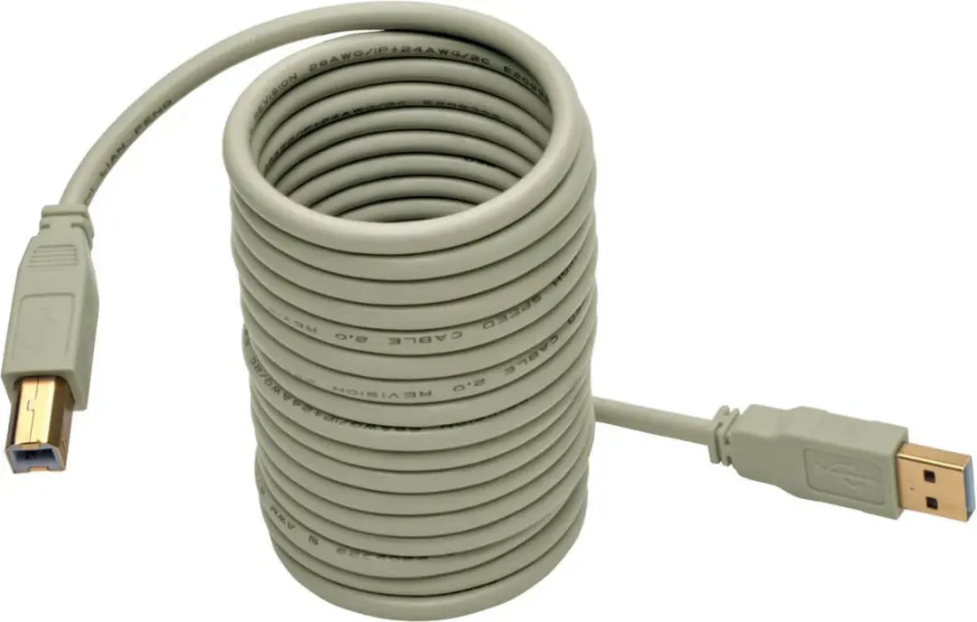 Tripp Lite U022-010-BE USB 2.0 Kabel A/B - 10ft - Beige