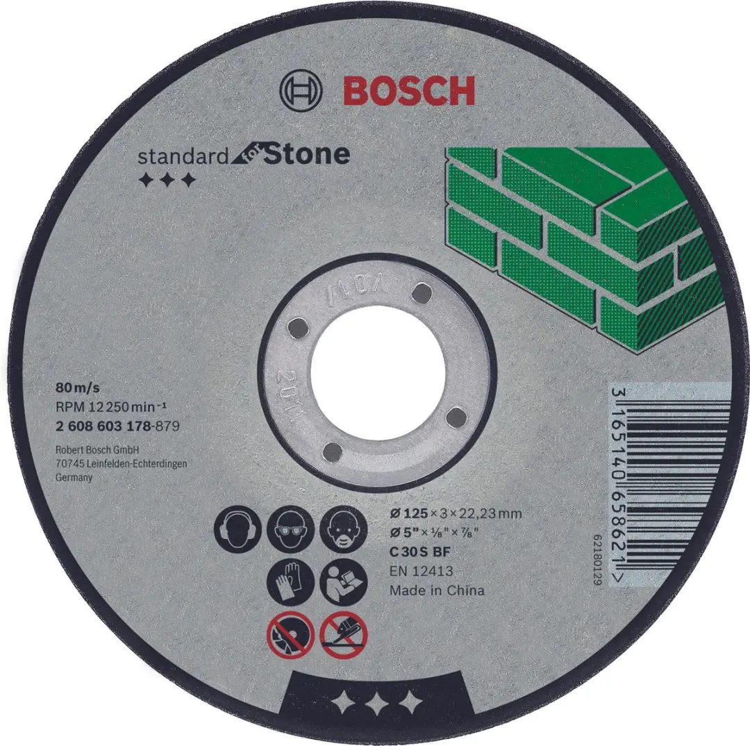 Bosch Doorslijpschijf Standard for Stone C 30 S BF 125mm