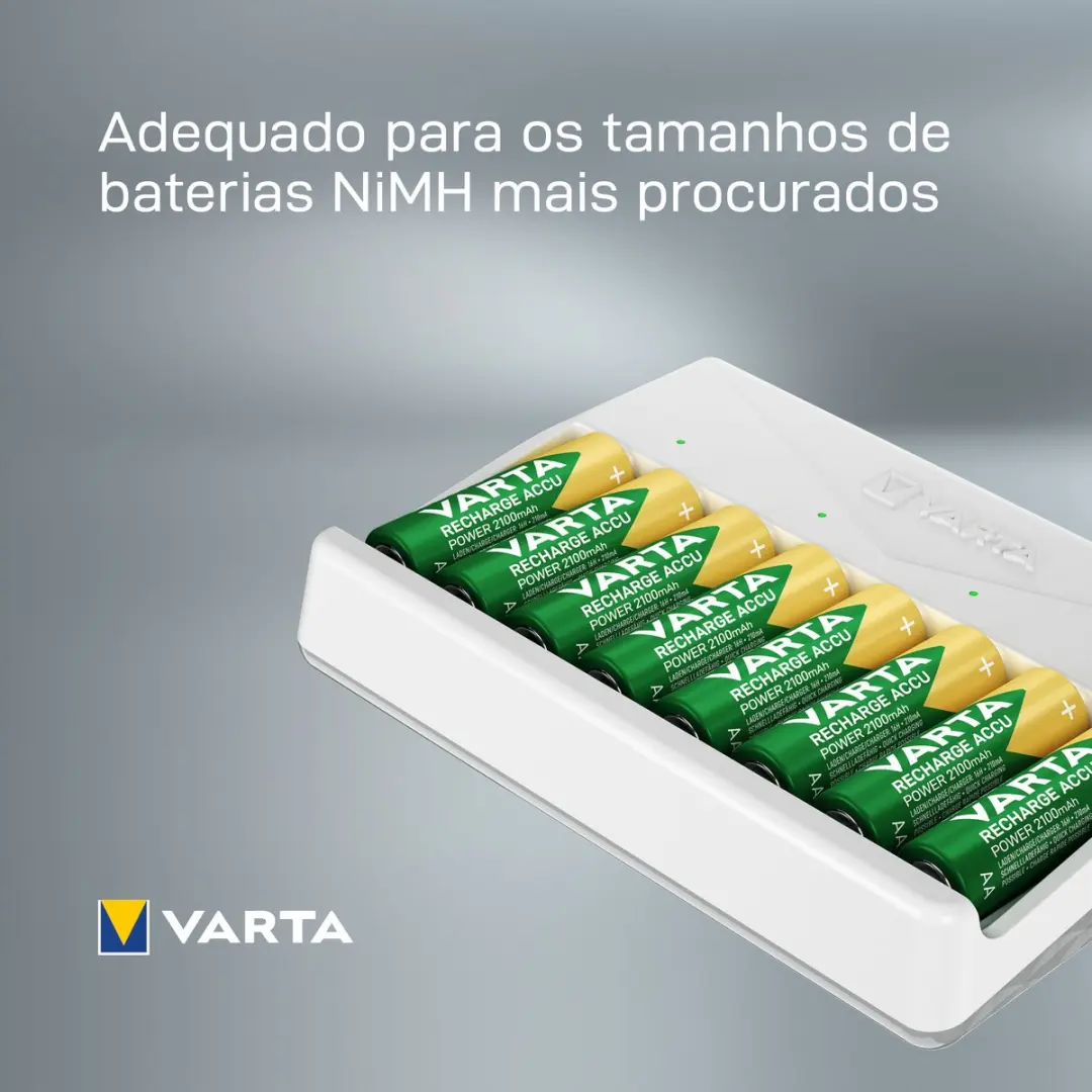 Varta Universele Batterijlader - 5 Stuks - Wit