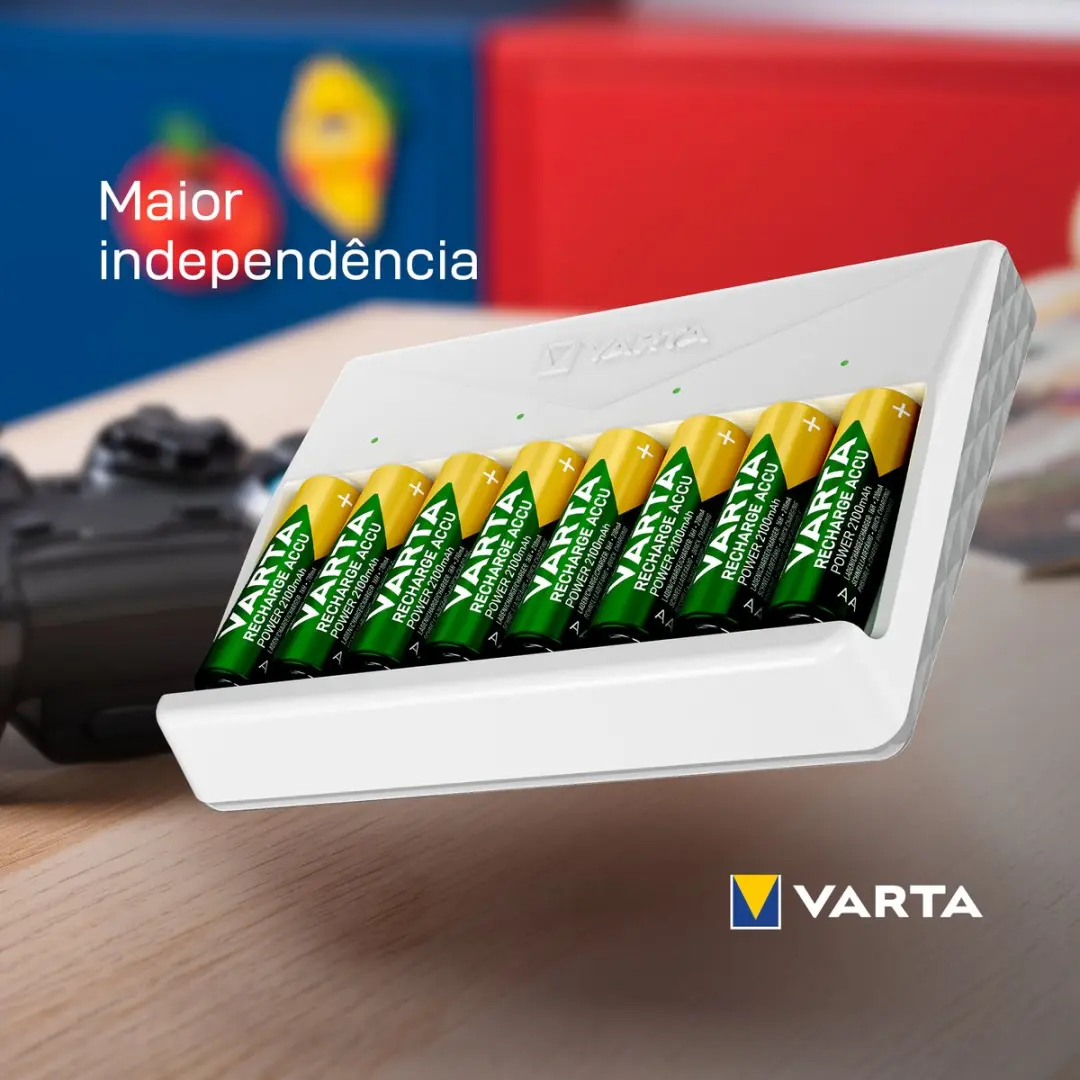 Varta Universele Batterijlader - 5 Stuks - Wit