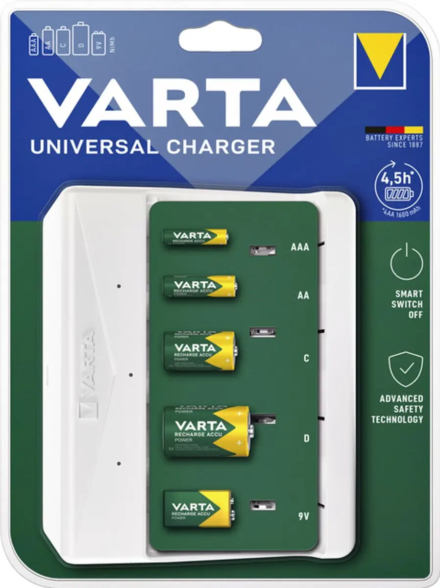 Varta Universele Batterijlader