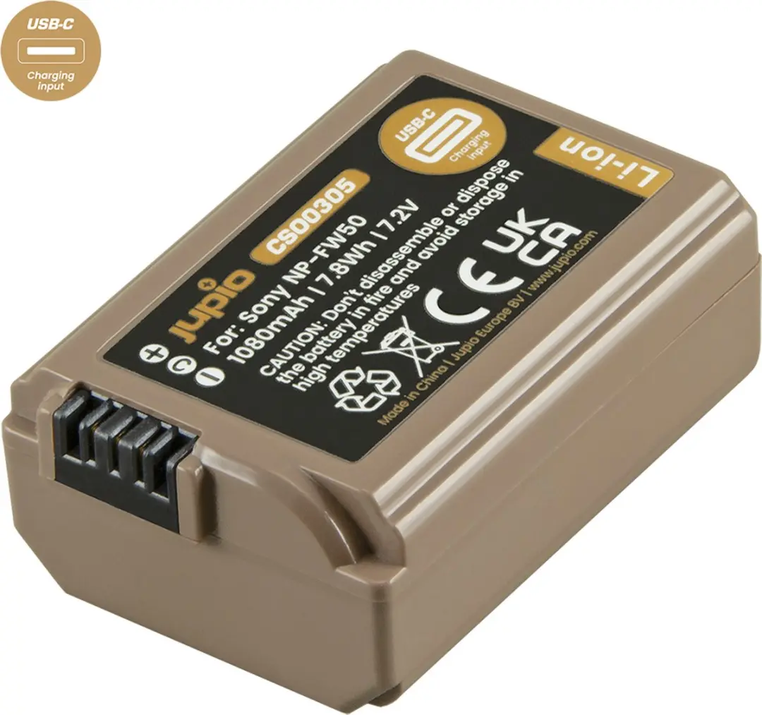 Jupio NP-FW50 Ultra C Accu 1080mAh